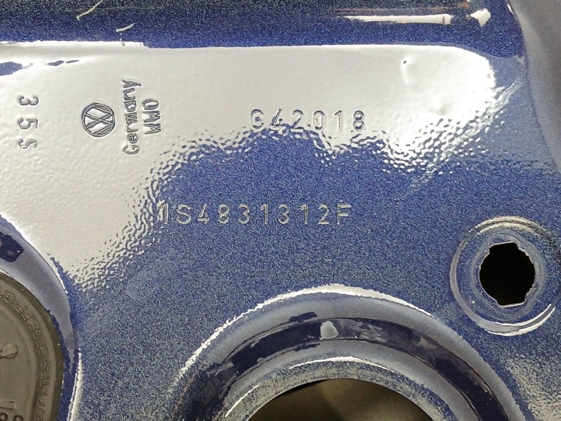 Recambio de puerta delantera derecha para seat mii (kf1, ke1) 1.0 referencia OEM IAM 1S4831312F 1S3831056B 