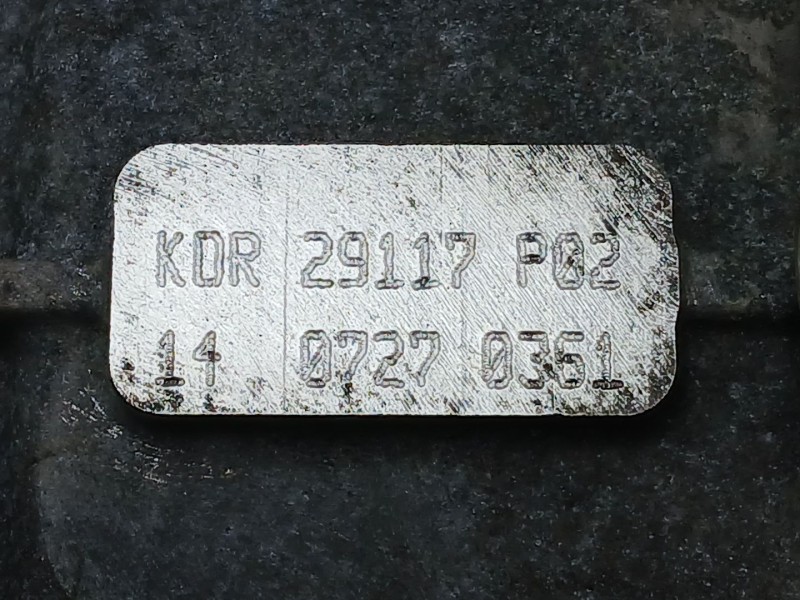 Recambio de caja cambios para audi tt (8j3) 2.0 tfsi referencia OEM IAM KDR  