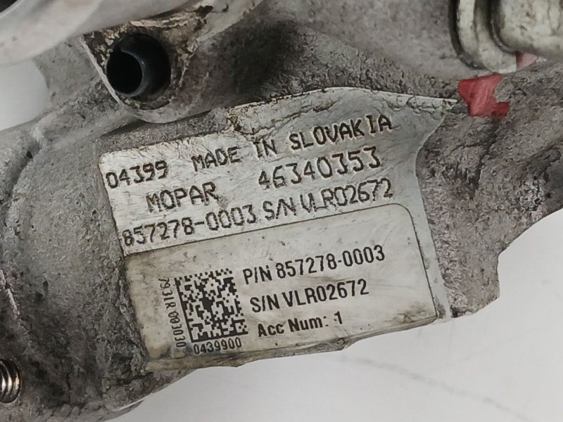 Recambio de turbocompresor para fiat qubo (300) dynamic referencia OEM IAM 46340353 8572780003 0164022B