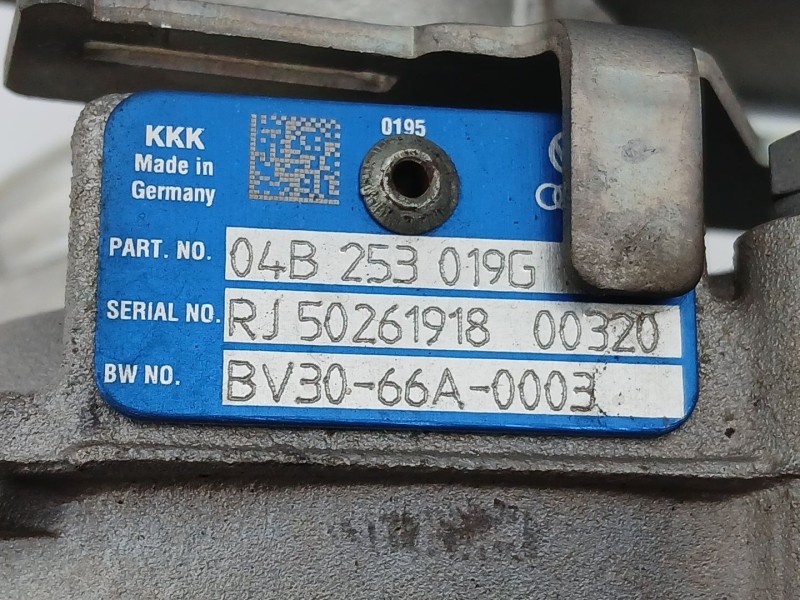 Recambio de turbocompresor para seat ibiza iv (6j5, 6p1) 1.4 tdi referencia OEM IAM 04B253019G  
