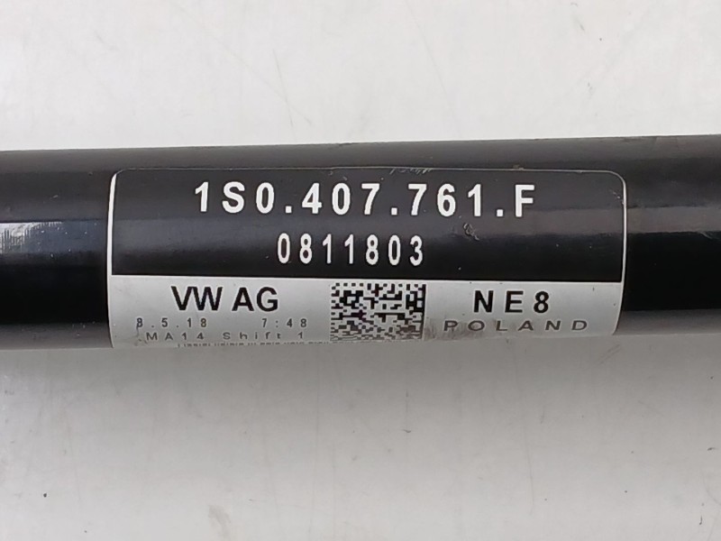 Recambio de transmision delantera izquierda para seat mii (kf1, ke1) 1.0 referencia OEM IAM 1S0407761F  