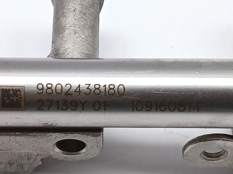 Recambio de rampa inyectora para citroën c4 cactus rip curl referencia OEM IAM 9802438180 27139Y01 