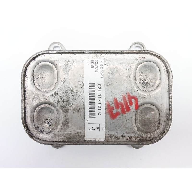 Recambio de enfriador aceite motor para seat ibiza iv (6j5, 6p1) 1.4 tdi referencia OEM IAM 03L117021C  