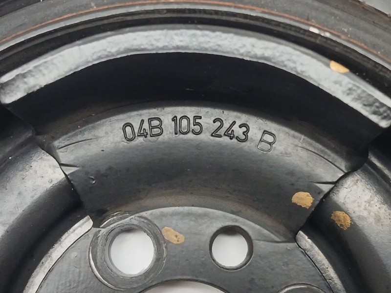 Recambio de polea cigueñal para seat ibiza iv (6j5, 6p1) 1.4 tdi referencia OEM IAM 04B105243B  