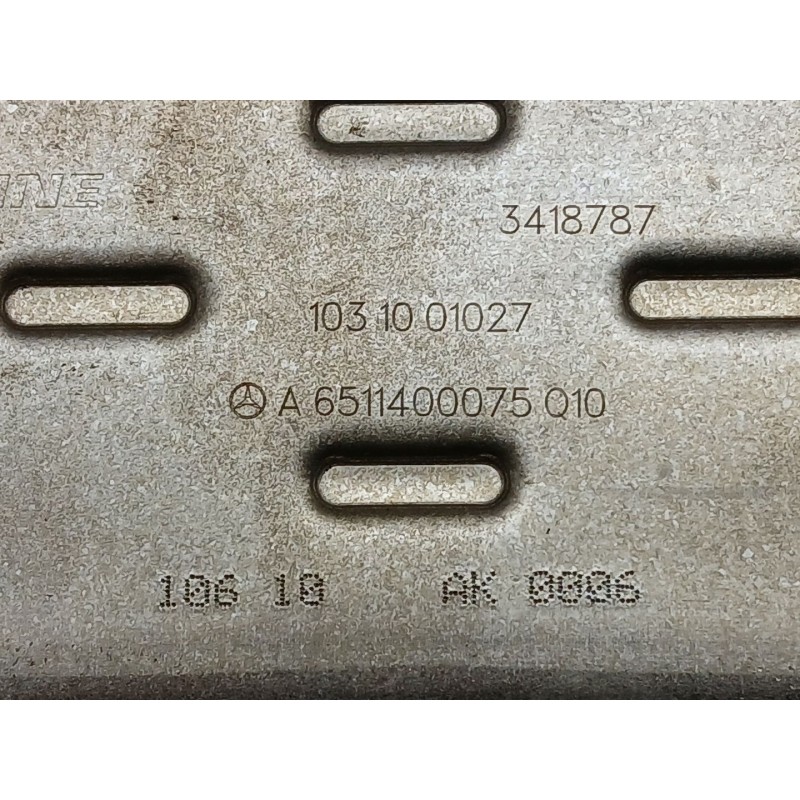 Recambio de enfriador egr para mercedes-benz clase c (w204) berlina c 200 cdi blueefficiency (204.001) referencia OEM IAM A65114