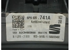Recambio de cuadro instrumentos para seat ibiza iv (6j5, 6p1) 1.4 tdi referencia OEM IAM 6P0920741A A2C94603000  2