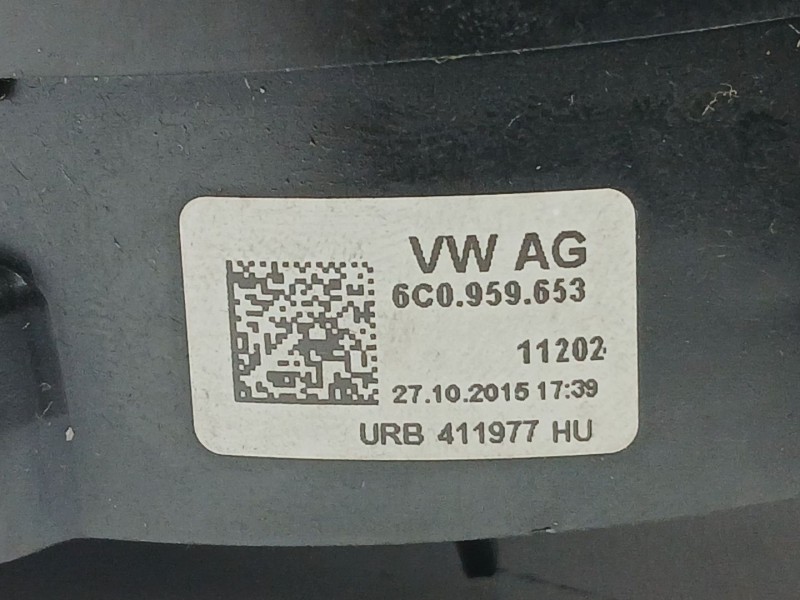 Recambio de anillo airbag para seat ibiza iv (6j5, 6p1) 1.4 tdi referencia OEM IAM 6C0959653  