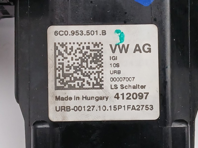 Recambio de mando multifuncion para seat ibiza iv (6j5, 6p1) 1.4 tdi referencia OEM IAM 6C0953501B 6C0953513B 