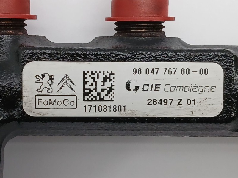 Recambio de rampa inyectora para peugeot 508 sw active referencia OEM IAM 9804776780 28497Z01 