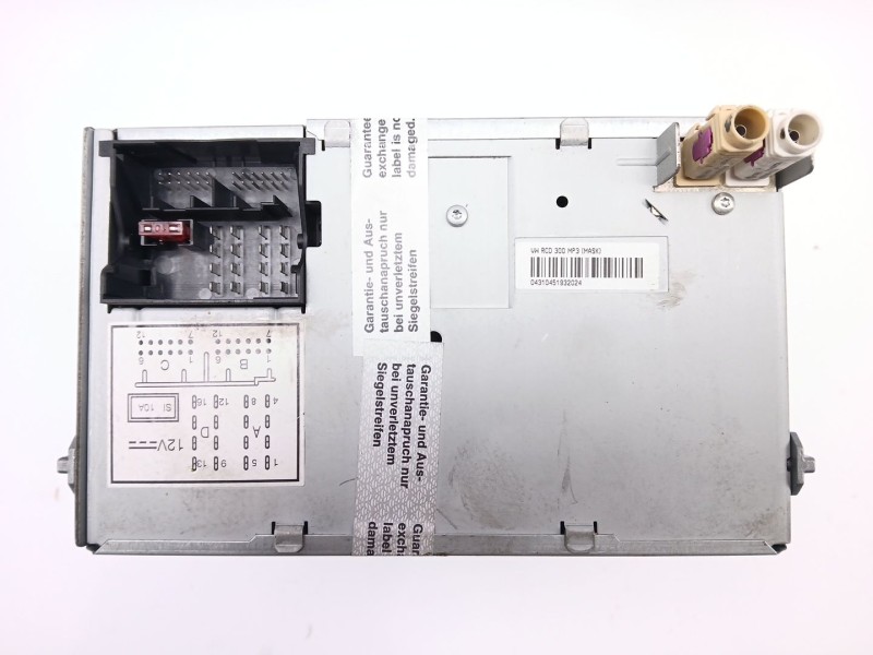 Recambio de sistema audio / cd para volkswagen touran (1t1, 1t2) 1.9 tdi referencia OEM IAM 1K0035186AD  