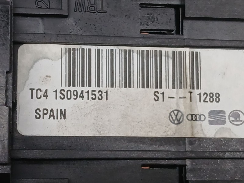 Recambio de mando luces para seat mii (kf1, ke1) 1.0 referencia OEM IAM 1S0941531  