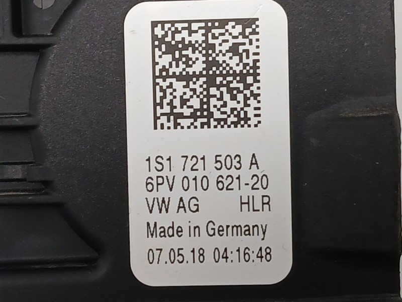 Recambio de potenciometro pedal para seat mii (kf1, ke1) 1.0 referencia OEM IAM 1S1721503A 6PV01062120 