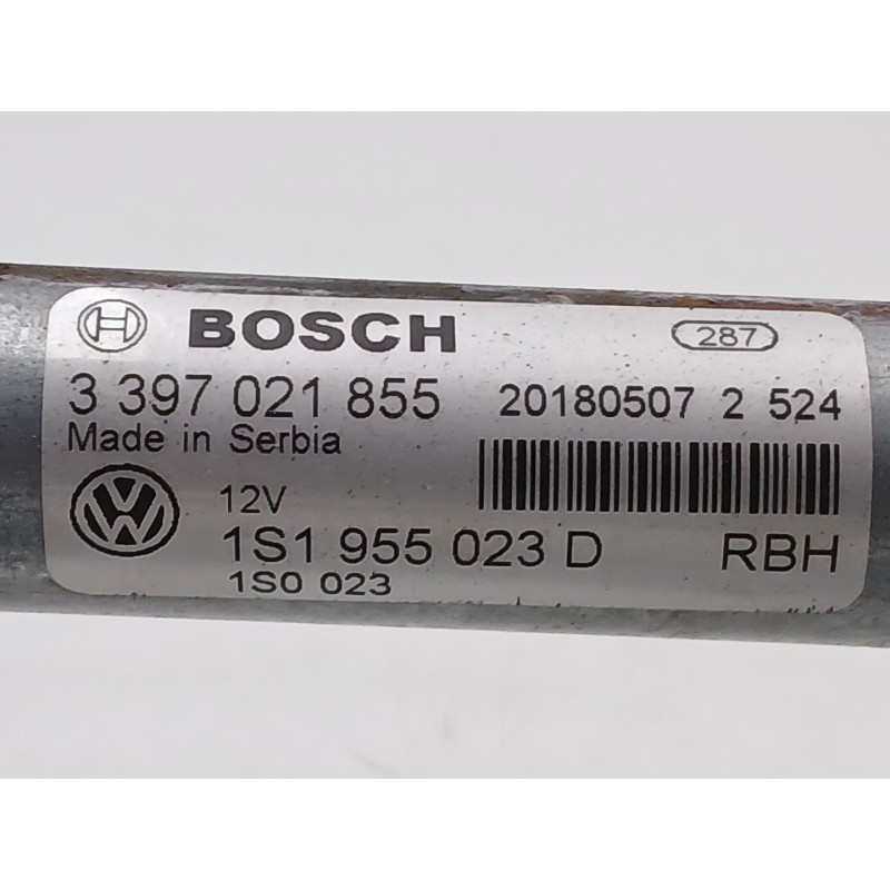 Recambio de motor limpia delantero para seat mii (kf1, ke1) 1.0 referencia OEM IAM 1S1955023D 3397021855 6R1955119A