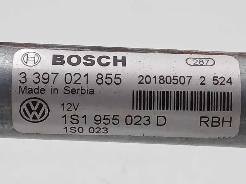 Recambio de motor limpia delantero para seat mii (kf1, ke1) 1.0 referencia OEM IAM 1S1955023D 3397021855 6R1955119A