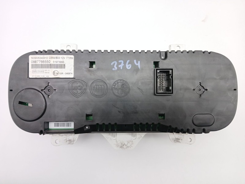 Recambio de cuadro instrumentos para fiat panda (312_, 319_) 1.2 (312pxa1a) referencia OEM IAM 0887766550  