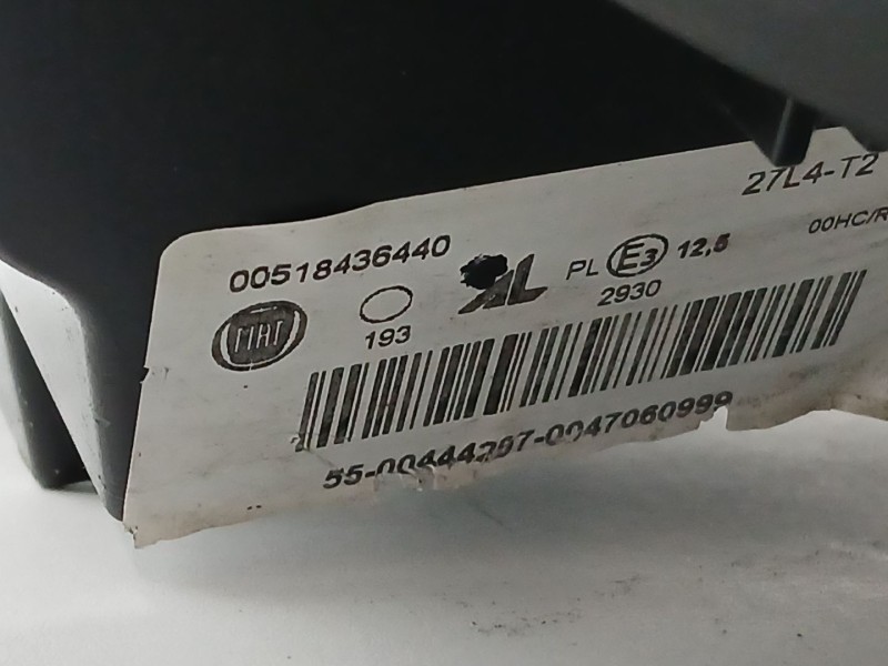 Recambio de faro derecho para fiat panda (312_, 319_) 1.2 (312pxa1a) referencia OEM IAM 00518436440  