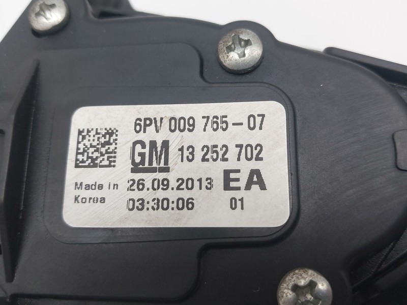 Recambio de potenciometro pedal para chevrolet cruze station wagon lt+ referencia OEM IAM 6PV00976507 13252702 