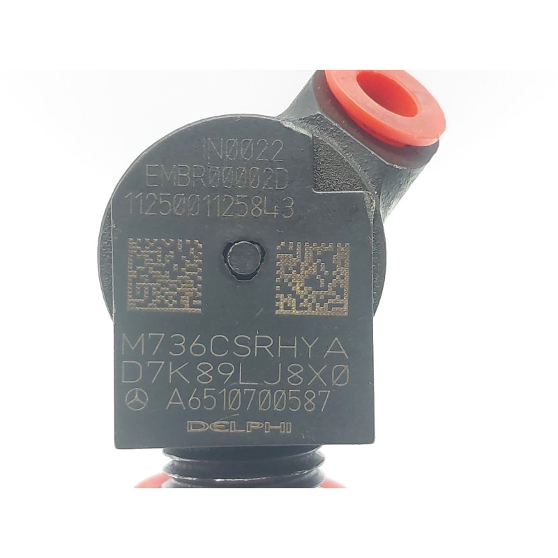 Recambio de inyector para mercedes-benz clase c (w204) c 220 cdi (204.008) referencia OEM IAM A6510700587 36YSRZS1E9 