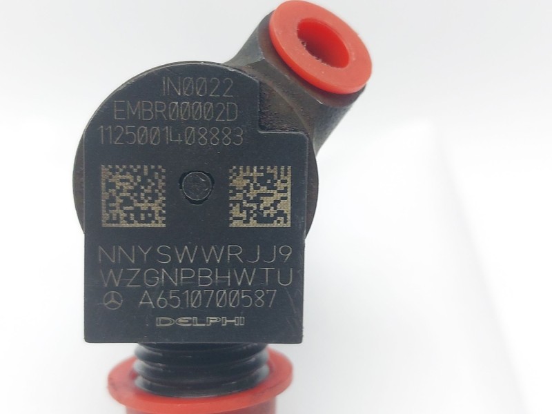 Recambio de inyector para mercedes-benz clase c (w204) c 220 cdi (204.008) referencia OEM IAM A6510700587 36YSRZS1E9 