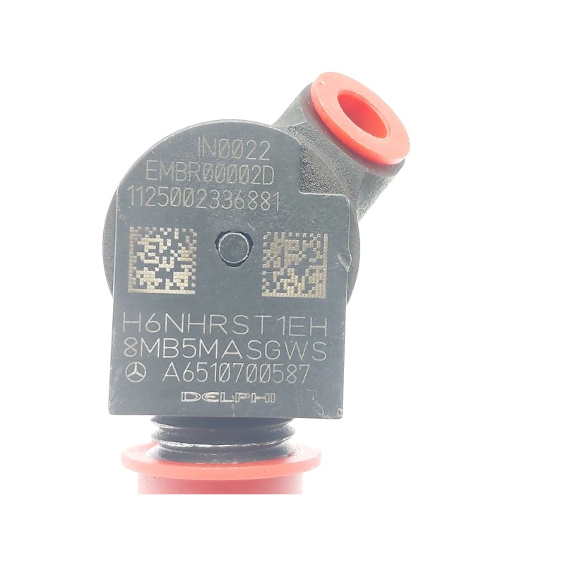 Recambio de inyector para mercedes-benz clase c (w204) c 220 cdi (204.008) referencia OEM IAM A6510700587 36YSRZS1E9 