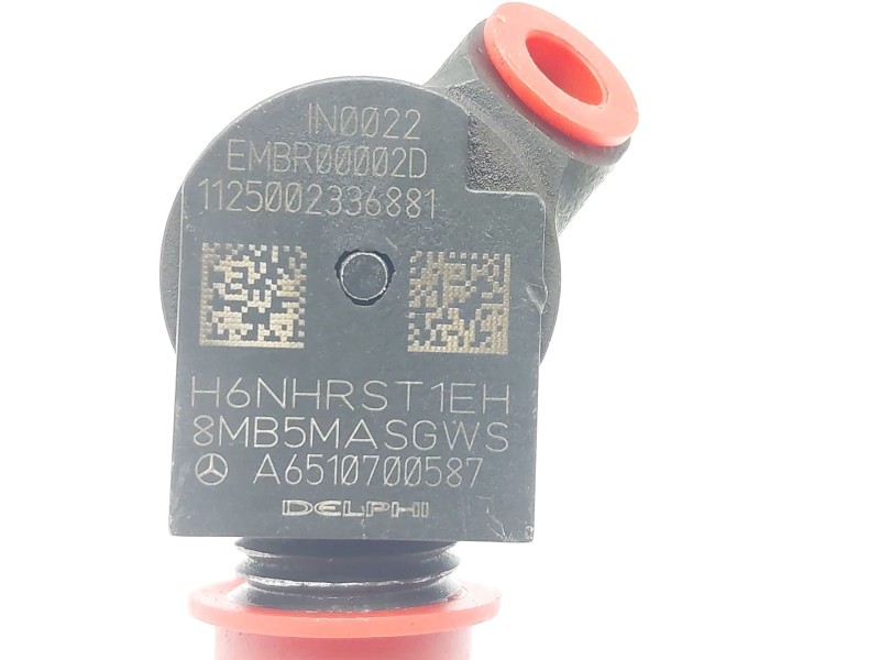 Recambio de inyector para mercedes-benz clase c (w204) c 220 cdi (204.008) referencia OEM IAM A6510700587 36YSRZS1E9 