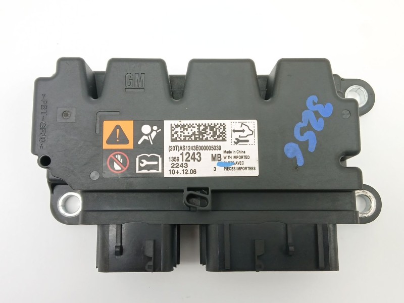 Recambio de centralita airbag para chevrolet cruze station wagon lt+ referencia OEM IAM 13591243  