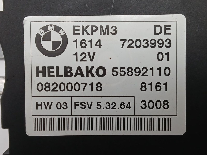 Recambio de modulo electronico para bmw 5 touring (e61) 523 i referencia OEM IAM 1614720399301 55892110 