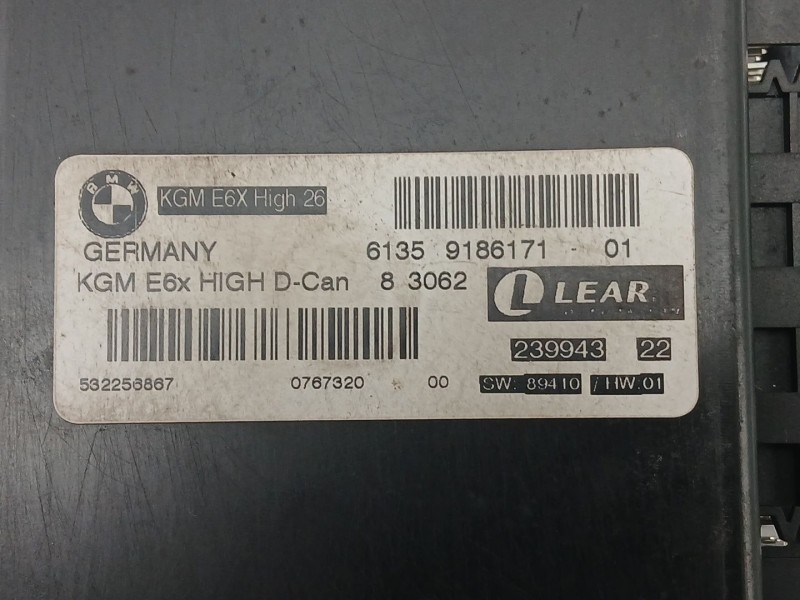 Recambio de modulo electronico para bmw 5 touring (e61) 523 i referencia OEM IAM 6135918617101 918617101 