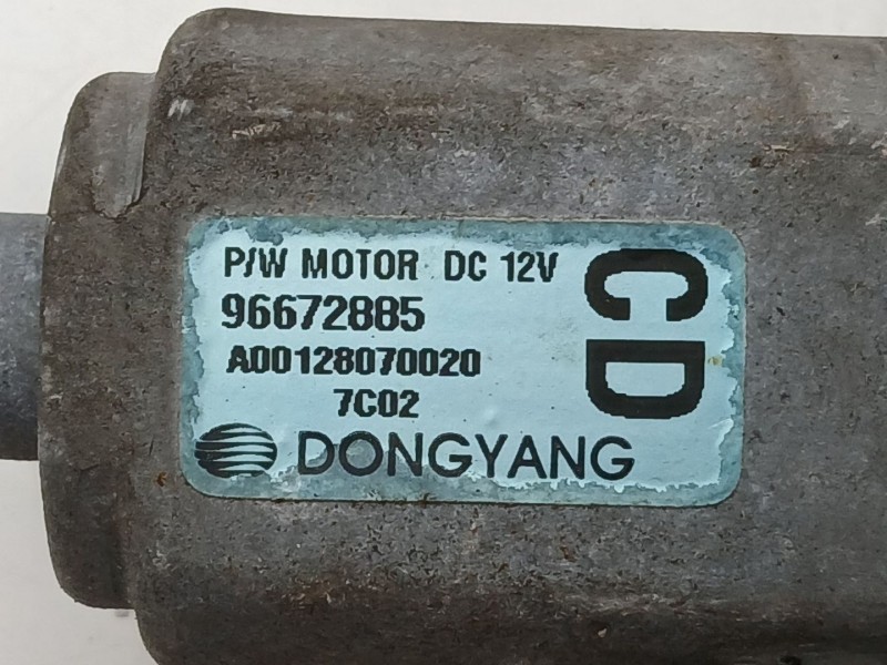 Recambio de elevalunas trasero derecho para opel antara a (l07) 2.0 cdti referencia OEM IAM 96672885  