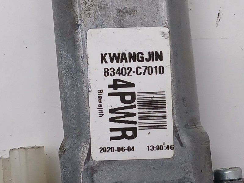 Recambio de elevalunas trasero derecho para hyundai i20 i (pb, pbt) 1.2 referencia OEM IAM 83402C7010  