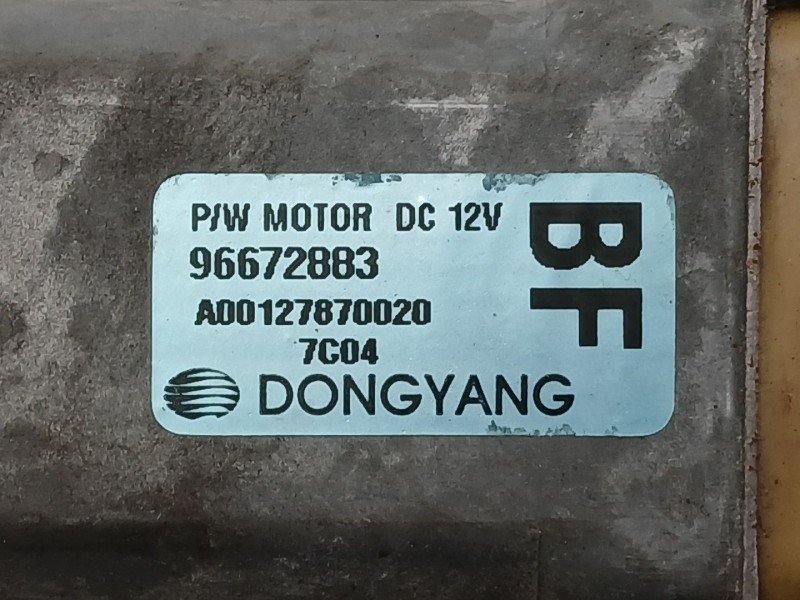 Recambio de elevalunas delantero derecho para opel antara a (l07) 2.0 cdti referencia OEM IAM 96672883  