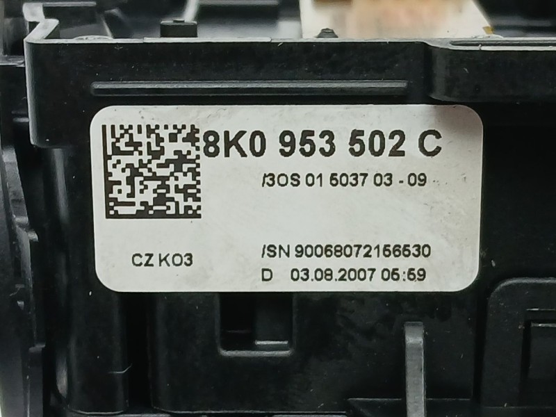 Recambio de mando multifuncion para audi a5 (8t3) 3.0 tdi quattro referencia OEM IAM 8K0953502C  