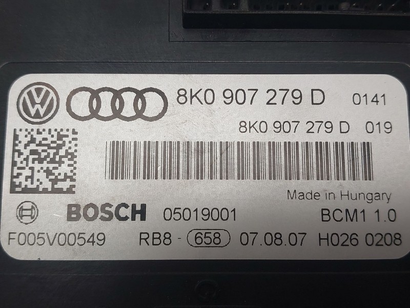 Recambio de modulo electronico para audi a5 (8t3) 3.0 tdi quattro referencia OEM IAM 8K0907279D 05019001 