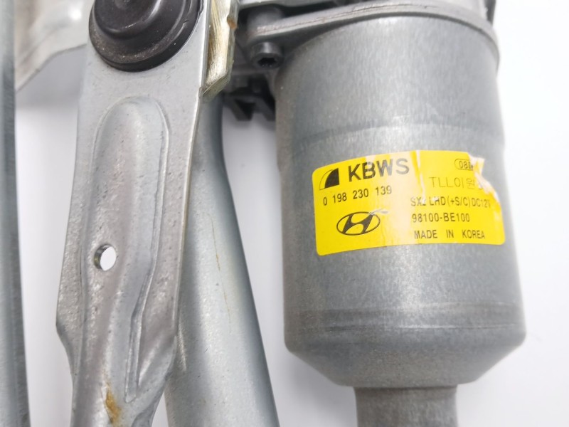 Recambio de motor limpia delantero para hyundai kona furgoneta/suv (os, ose, osi) 1.6 gdi hybrid referencia OEM IAM 98100BE100 0