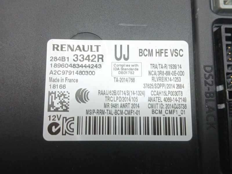 Recambio de modulo electronico para renault kadjar (ha_, hl_) 1.6 dci 130 referencia OEM IAM 284B13342R  