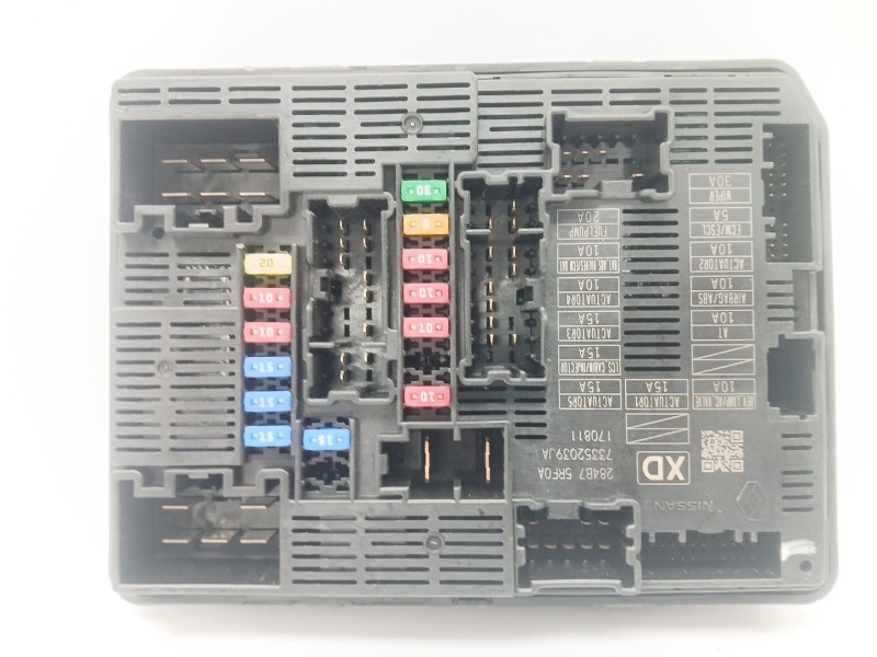 Recambio de caja reles / fusibles para nissan micra v (k14) 1.0 referencia OEM IAM 284B75RF0A  