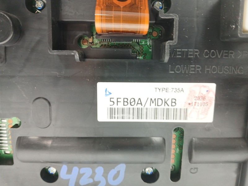 Recambio de cuadro instrumentos para nissan micra v (k14) 1.0 referencia OEM IAM 5FB0AMDKB  