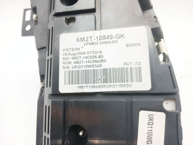 Recambio de cuadro instrumentos para ford s-max (wa6) 1.8 tdci referencia OEM IAM 6M2T10849GK  