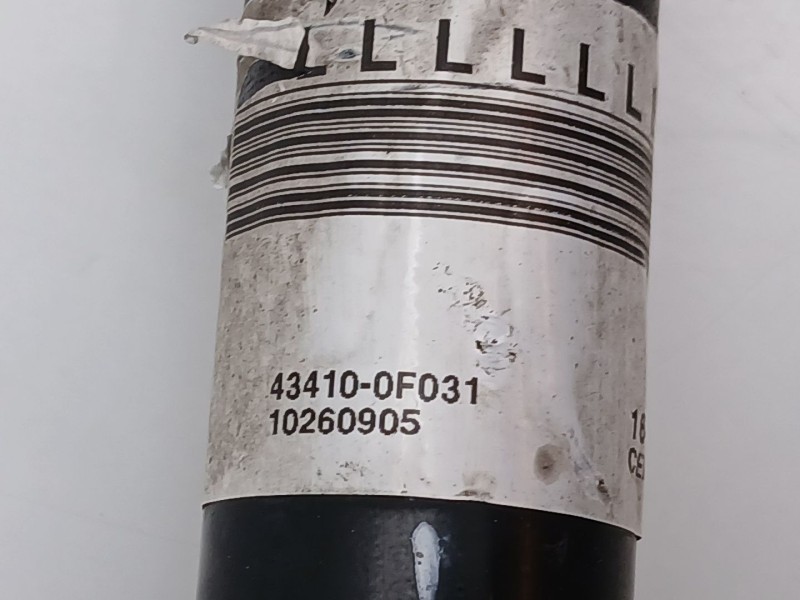 Recambio de transmision delantera derecha para toyota verso (_r2_) 1.6 (zgr20_) referencia OEM IAM 434100F031  