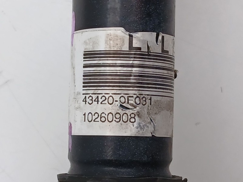 Recambio de transmision delantera izquierda para toyota verso (_r2_) 1.6 (zgr20_) referencia OEM IAM 434200F031  