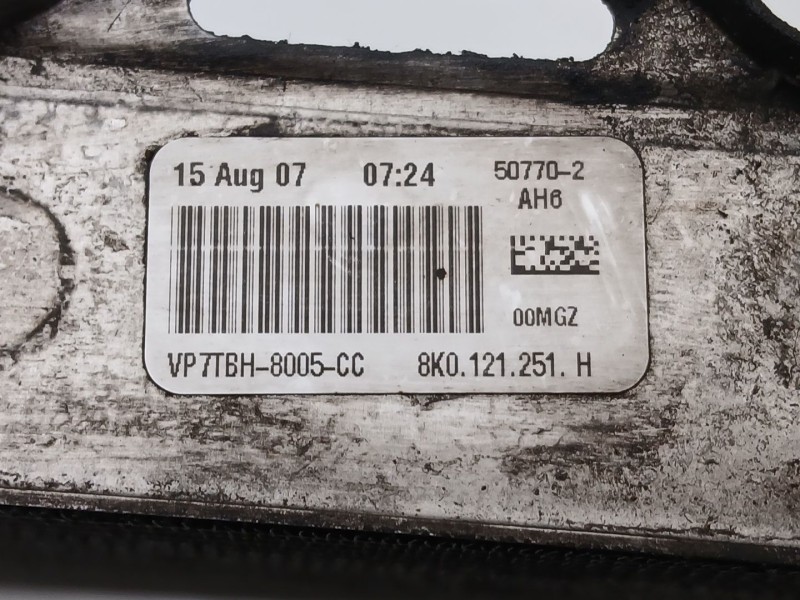 Recambio de radiador agua para audi a5 (8t3) 3.0 tdi quattro referencia OEM IAM 8K0121251H  