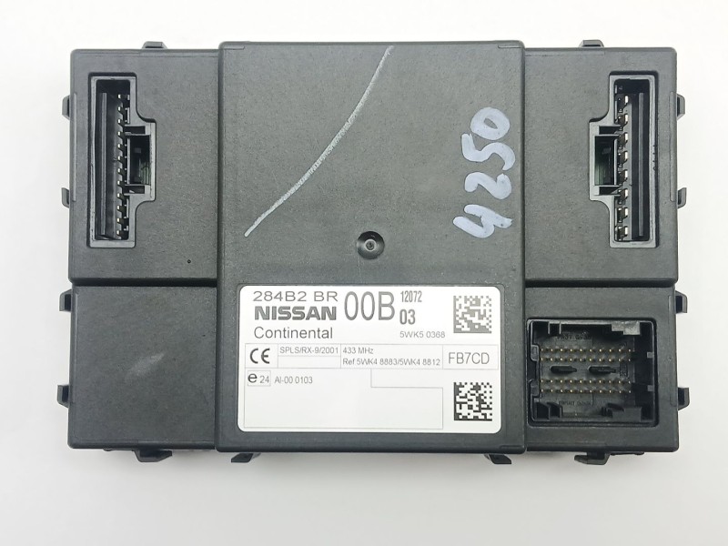 Recambio de modulo electronico para nissan qashqai i (j10, nj10) 2.0 dci referencia OEM IAM 284B2BR00B  