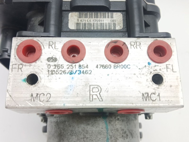 Recambio de abs para nissan qashqai i (j10, nj10) 2.0 dci referencia OEM IAM 47660BR00C 265251854 