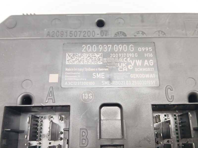 Recambio de modulo electronico para volkswagen taigo (cs1) 1.0 tsi referencia OEM IAM 2Q0937090G  