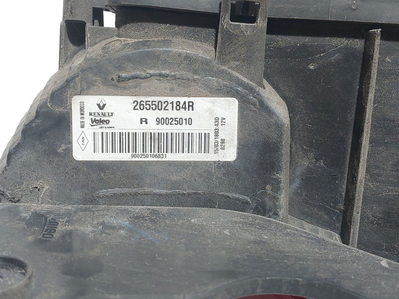 Recambio de piloto trasero derecho para dacia lodgy (js_) 1.5 dci referencia OEM IAM 265502184R  