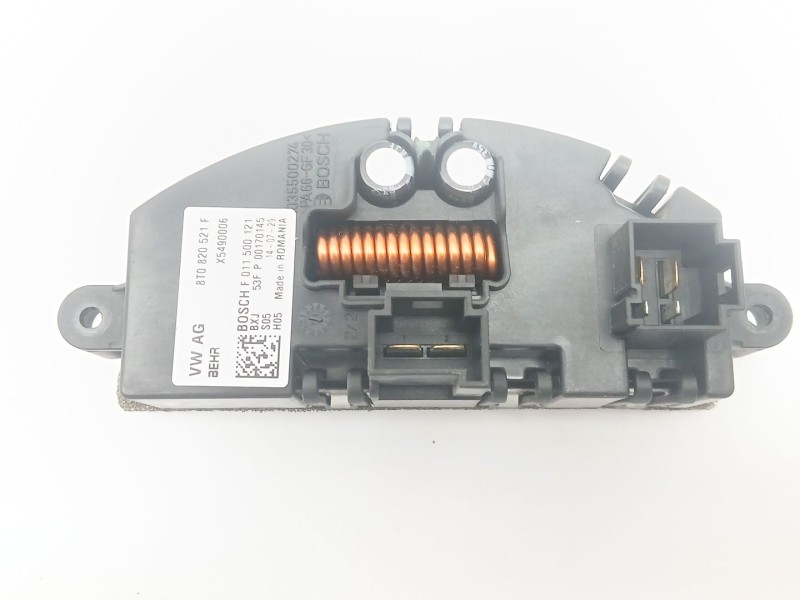 Recambio de resistencia calefaccion para audi a4 b8 (8k2) 2.0 tdi referencia OEM IAM 8T0820521F  