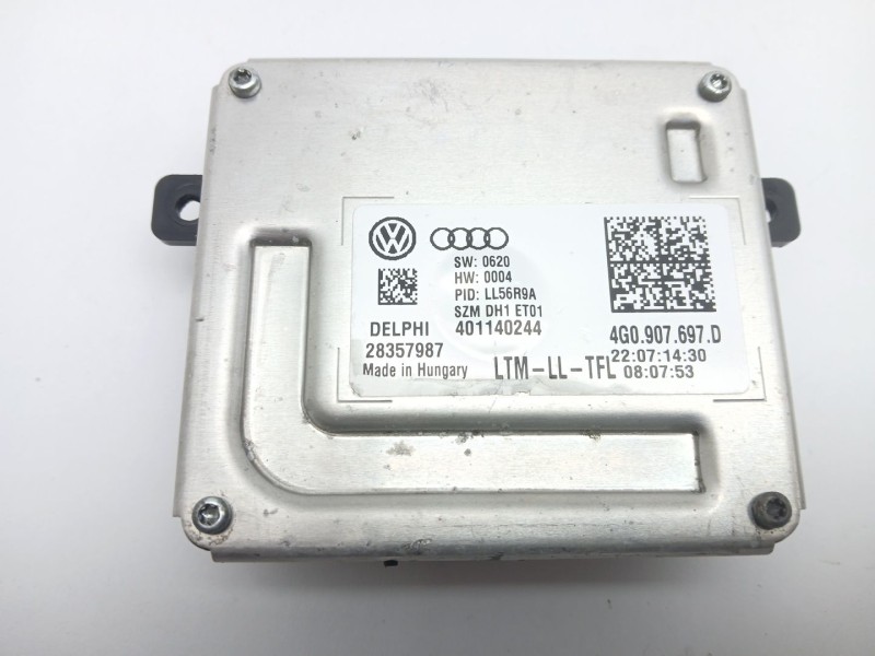 Recambio de centralita faros xenon para audi a4 b8 (8k2) 2.0 tdi referencia OEM IAM 4G0907697D  