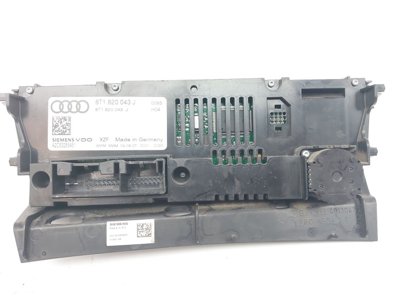 Recambio de mando climatizador para audi a5 (8t3) 3.0 tdi quattro referencia OEM IAM 8T1820043J  