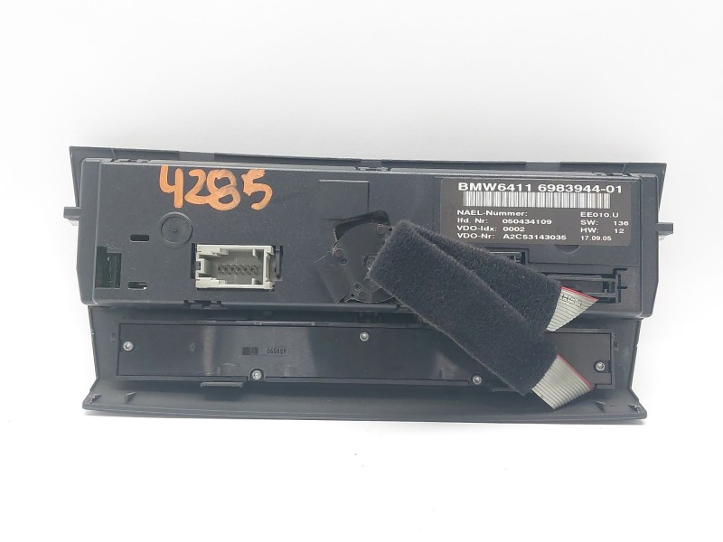 Recambio de mando climatizador para bmw 3 (e90) 330 xd referencia OEM IAM 698394401  