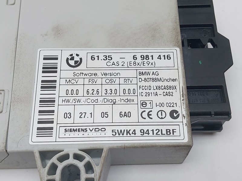 Recambio de modulo electronico para bmw 3 (e90) 330 xd referencia OEM IAM 5WK49412LBF  